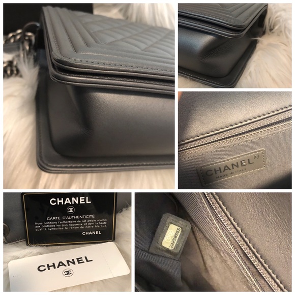 SOLD ❤️in other site Chanel Le Boy 2014 Mint - Picture 7 of 8